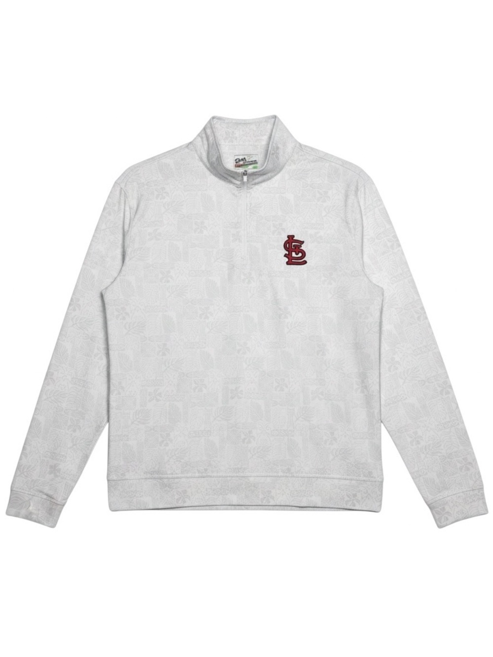 Reyn Spooner MLB St. Louis Cardinals Performance Quarter-Zip Pullover Medium